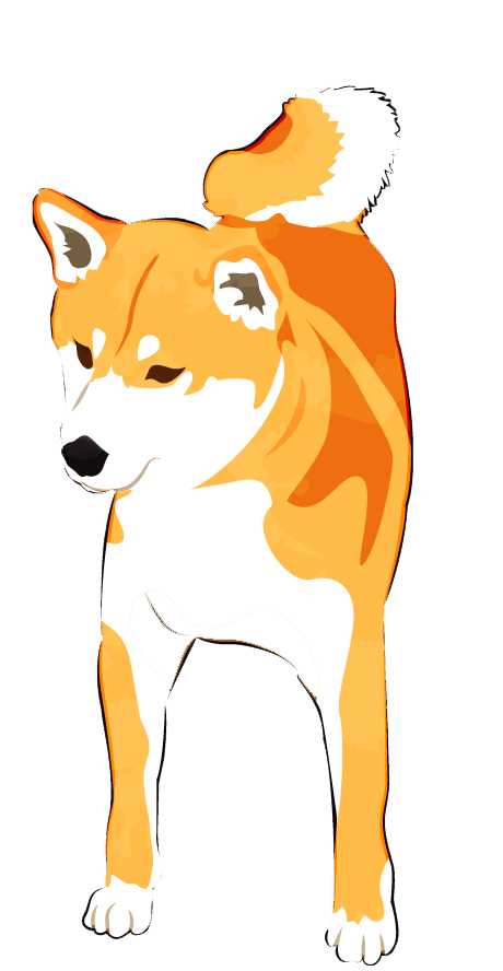 はなさかじいさん 犬 イラスト フリー